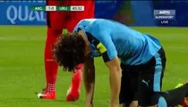 Paulo Dybala Horror Foul Red Card HD - Argentina 1-0 Uruguay