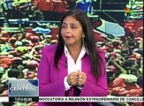 Canciller venezolana: Seguiremos defendiendo la paz y la estabilidad