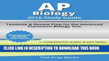 [PDF] AP Biology 2016 Study Guide: Textbook and Review Prep for the Advanced Placement Biology