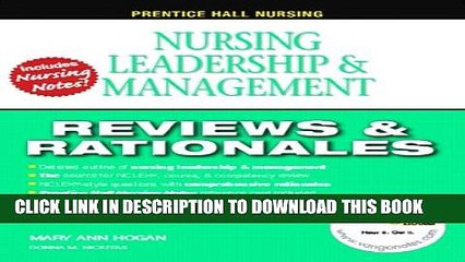 [PDF] Prentice Hall Reviews and Rationales: Nursing Leadership, Management and Delegation Popular