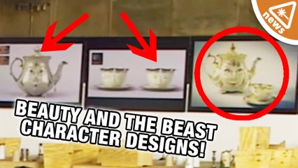 Beauty and the Beast Featurette Reveals Character Designs! (Nerdist News w/ Jessica Chobot)