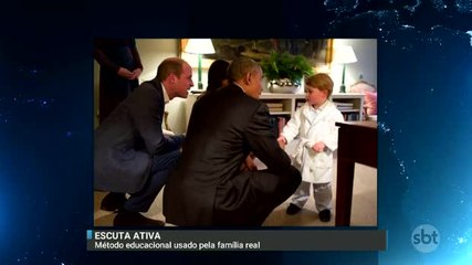 Saiba por que o príncipe William sempre se agacha ao falar com o filho George