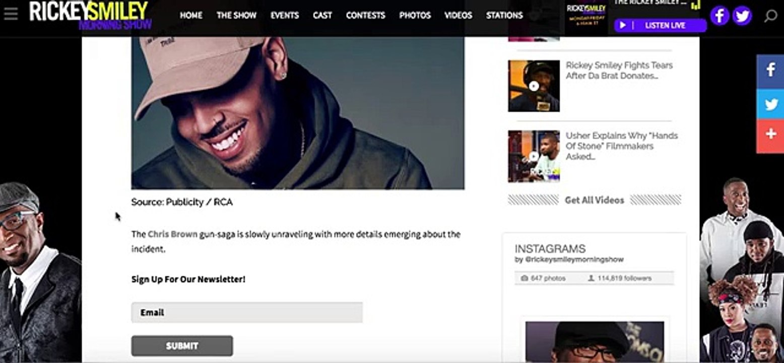 Text Message May Have Set Chris Brown Up