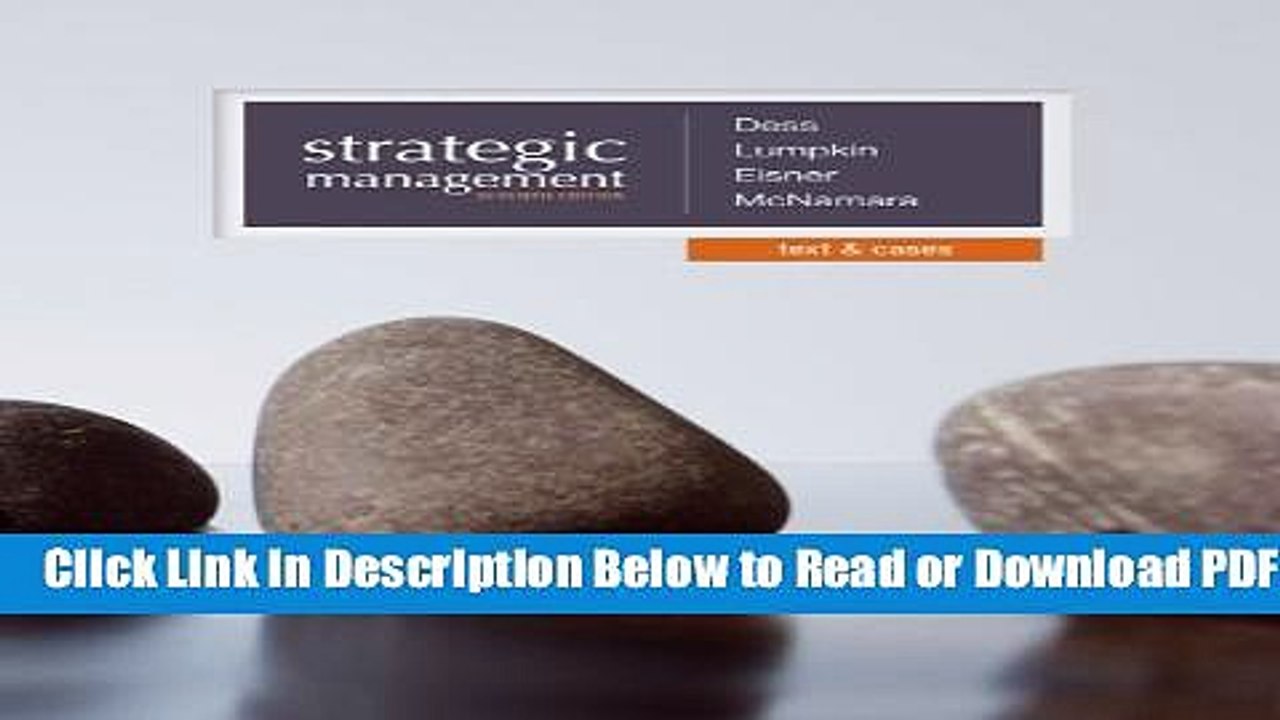 [Get] Strategic Management: Text and Cases Free Online