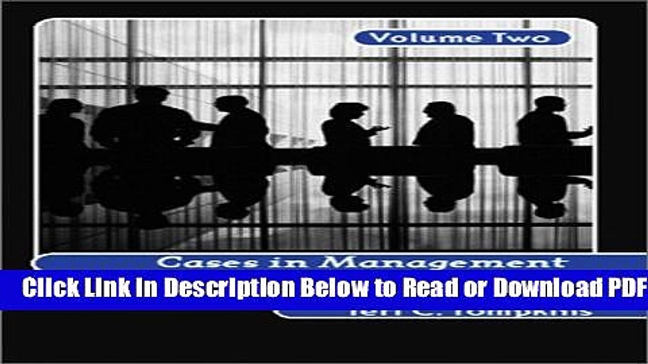 [Get] Cases in Management and Organizational Behavior, Vol. 2 Popular Online