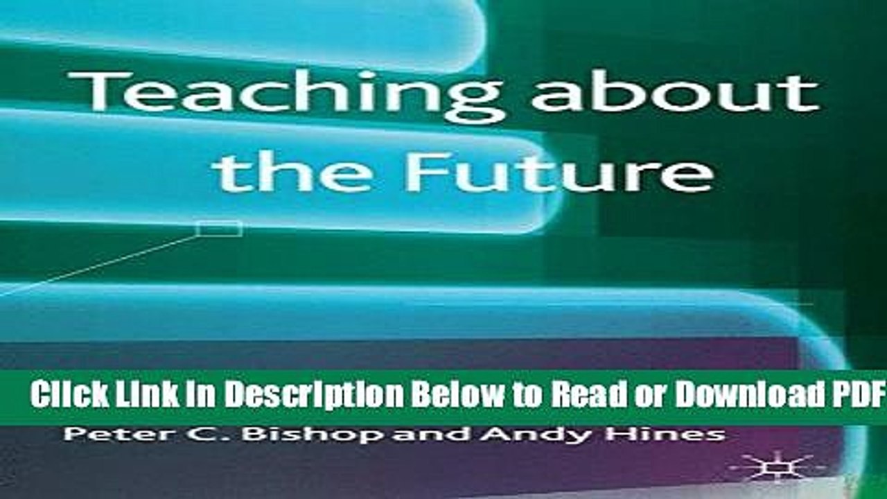 [PDF] Teaching about the Future Free New