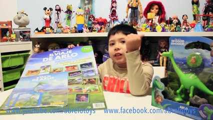 Un Gran Dinosaurio Figura de Arlo y Album Stickers | Juguetes en Español