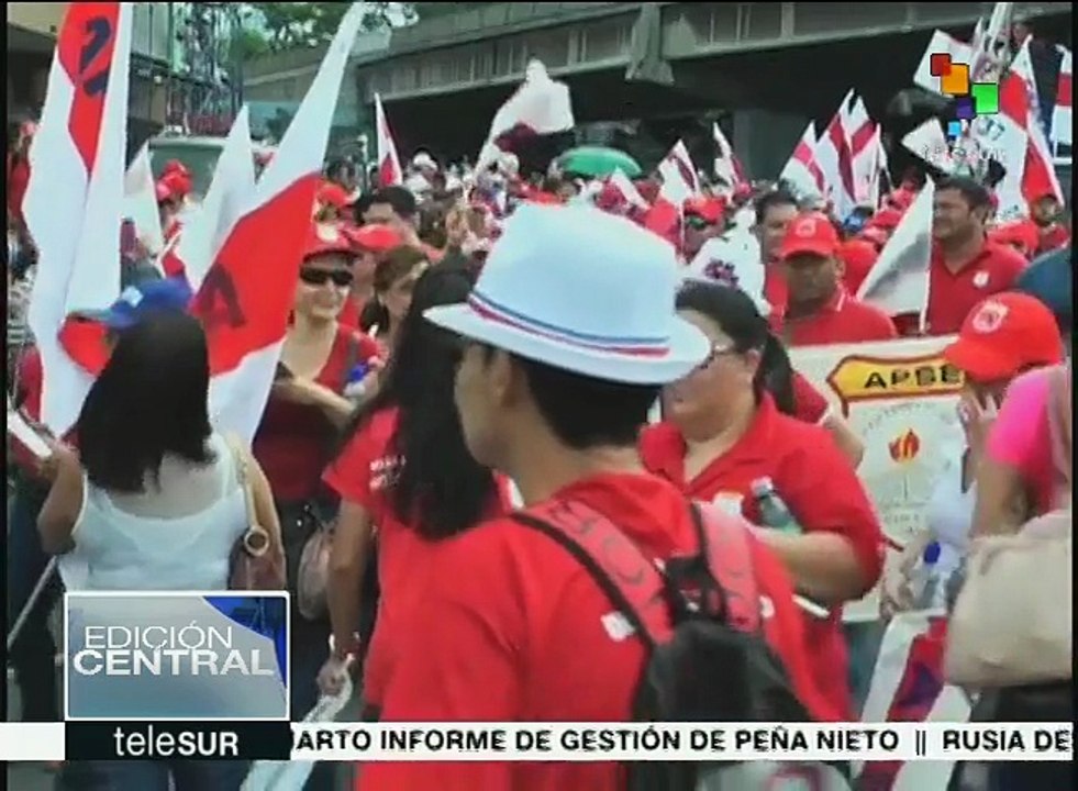 Costa Rica: trabajadores se movilizan en defensa de sus derechos