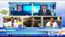 Venezolanos desde Madrid apoyaron la Toma de Caracas