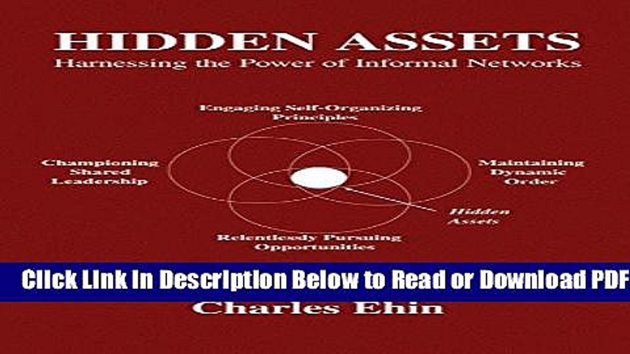 [Get] Hidden Assets: Harnessing the Power of Informal Networks Popular New