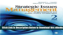 [PDF] Strategic Issues Management: Organizations and Public Policy Challenges Free Books