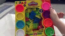 Play-Doh Unboxing - Play Doh Alphabet Numbers - Playdoh Letters ABC 123 Colors Bamzee R Toys