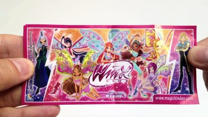 Télécharger la video: Winx Club Surprise Eggs Unwrapping Kinder Surprise Eggs Huevos Sorpresa Kinder Überraschung