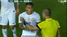 Eduardo Vargas Red Card HD - Paraguay 2-1 Chile 01.09.2016
