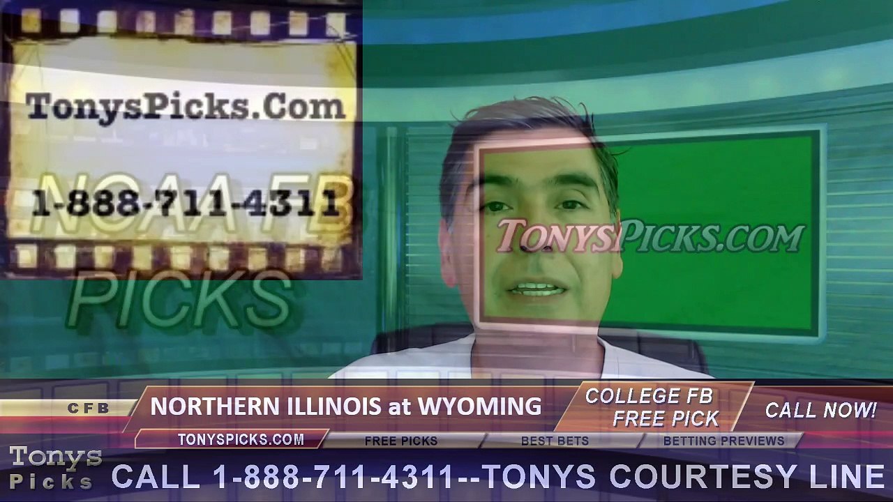 Wyoming Cowboys vs. Northern Illinois Huskies Free Pick Prediction NCAA College Football Odds Preview 9/3/2016