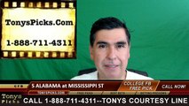 Mississippi St Bulldogs vs. South Alabama Jaguars Free Pick Prediction NCAA College Football Odds Preview 9/3/2016