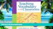 Big Deals  Teaching Vocabulary in All Classrooms (5th Edition) (Pearson Professional Development)