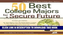 New Book 50 Best College Majors for a Secure Future (Jist s Best Jobs)