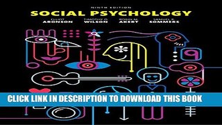 Collection Book Social Psychology (9th Edition)