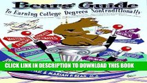 New Book Bears Guide to Earning College Degrees Nontraditionally