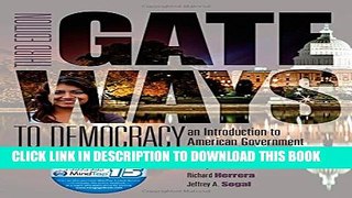 New Book Gateways to Democracy: An Introduction to American Government (with MindTapTM Politcal