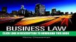 New Book Business Law: Legal Environment, Online Commerce, Business Ethics, and International