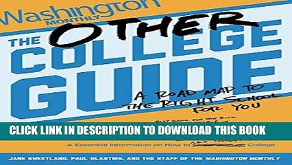 Collection Book The Other College Guide: A Roadmap to the Right School for You