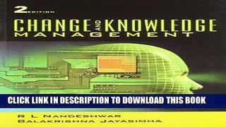 [PDF] Change and Knowledge Management Full Online