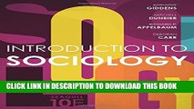 Collection Book Introduction to Sociology (Seagull Tenth Edition)