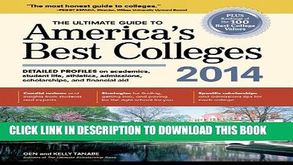 New Book The Ultimate Guide to America s Best Colleges 2014