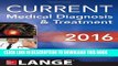 Collection Book CURRENT Medical Diagnosis and Treatment 2016 (LANGE CURRENT Series)