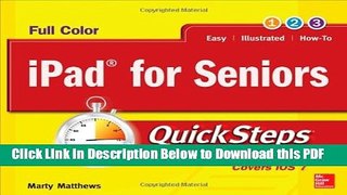 [PDF] iPad for Seniors QuickSteps Full Online