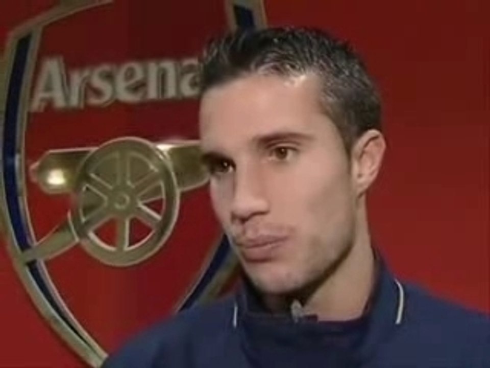 Robin van Persie on his Emirates Cup winning goal