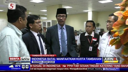 Indonesia Batal Manfaatkan Tambahan Kuota Haji