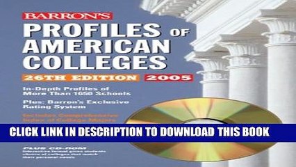 Collection Book Profiles of American Colleges with CD-ROM (Barron s Profiles of American Colleges)