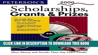 Collection Book Peterson s Scholarships, Grants   Prizes 2000
