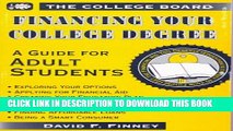 Collection Book Financing Your College Degree: A Guide for Adult Students