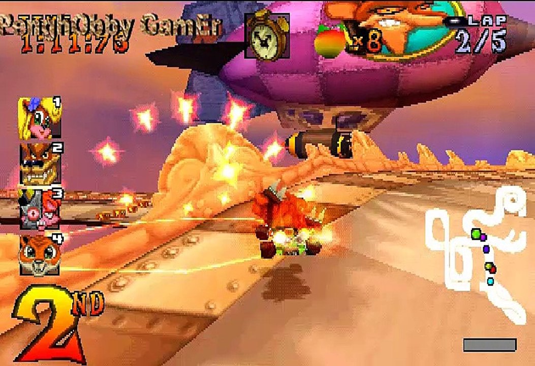tiny full drifting crash team racing