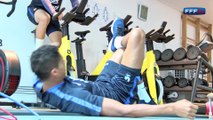 Exclusif : en salle avec les Bleus avant I'entraînement