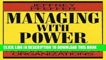 [PDF] Managing With Power: Politics and Influence in Organizations Popular Online