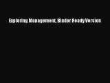 [PDF] Exploring Management Binder Ready Version Popular Online