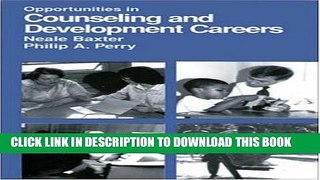 Collection Book Counseling and Development (Opportunities in ...)