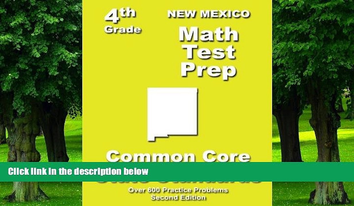 Big Deals  New Mexico 4th Grade Math Test Prep: Common Core Learning Standards  Best Seller Books