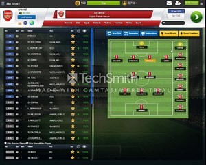 Soccer Manager 2016 - Arsenal Alexis Sanchez Free Kick Goal! #3