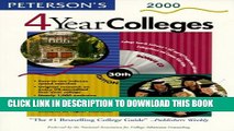 New Book Peterson s 4 Year Colleges 2000: The Best Advice, the Best Tools, the Right Guide