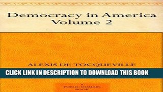 Collection Book Democracy in America - Volume 2