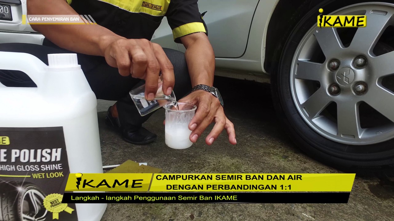 Cara Penyemiran Ban