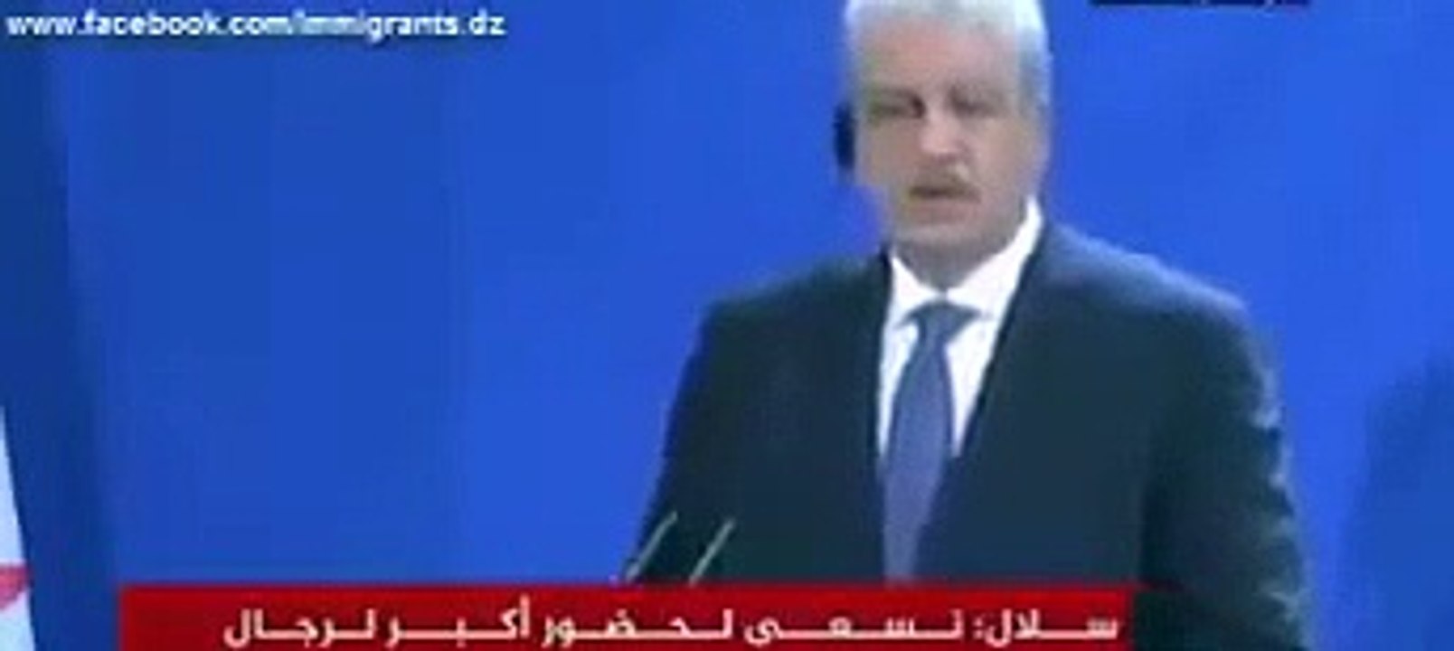 وزير جزائري يخيف ألألمان