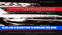 Collection Book Emergency Department Treatment of the Psychiatric Patient: Policy Issues and Legal