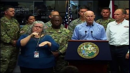 Governor Scott's declare emergency on Tropical Storm Hermine